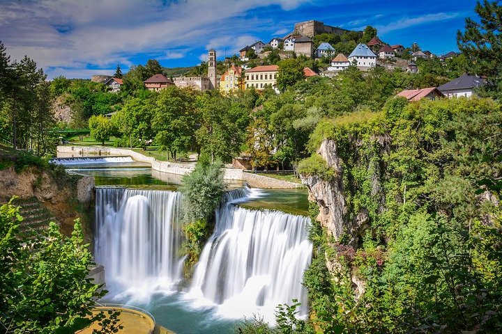Jajce waterfall